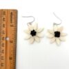 White Flower Earrings