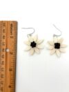 White Flower Earrings