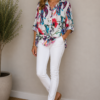 Flower Print Top
