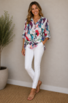 Flower Print Top
