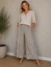 Linen Capri