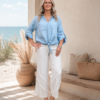Tie Linen Top