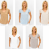 Camel Cotton Top
