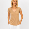 Camel Cotton Top