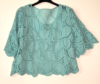 Lace Short Sleeve Top