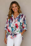 Flower Print Top