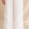 White Linen Pant