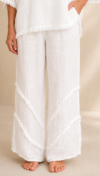 White Linen Pant