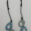 Wood Cutout Necklace