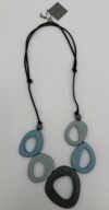 Wood Cutout Necklace