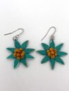 Yellow Flower Earrings