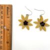 Yellow Flower Earrings