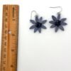 Purple Flower Earrings