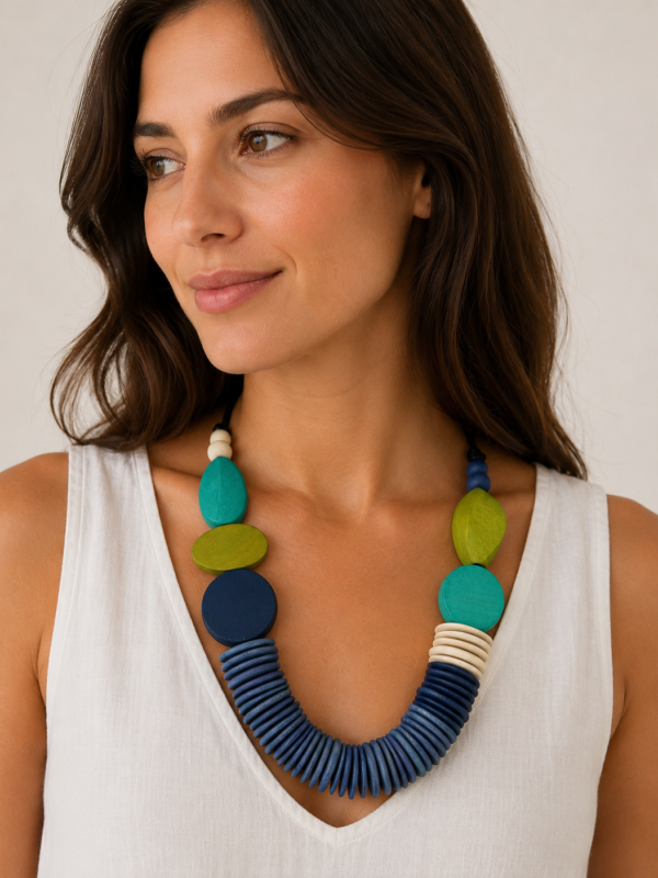 Blue Calista Necklace