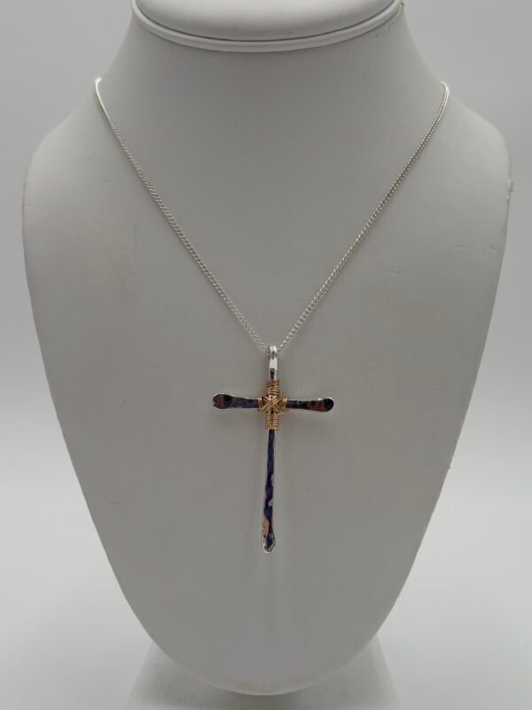 Metal Necklace and Earrings