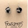 Fabric Gumball Earrings
