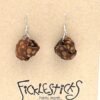 Fabric Gumball Earrings