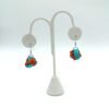 Fabric Gumball Earrings
