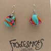 Fabric Gumball Earrings