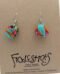 Fabric Gumball Earrings