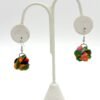 Fabric Gumball Earrings