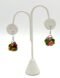 Fabric Gumball Earrings