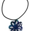 Fabric Daisy Necklace