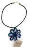 Fabric Daisy Necklace