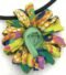Fabric Mum Necklace