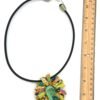 Fabric Mum Necklace