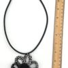Fabric Daisy Necklace