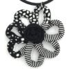 Fabric Daisy Necklace