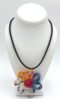 Fabric Daisy Necklace