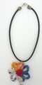 Fabric Daisy Necklace