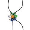 Fabric Bolo Necklace