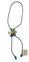 Fabric Bolo Necklace