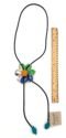 Fabric Bolo Necklace
