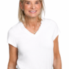 Ruffle Neck Active Top