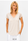 Camel Cotton Top