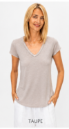 Camel Cotton Top