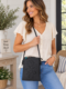 Black Sunflower Laser-Cut Crossbody Purse