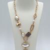 Golden Pearl Necklace