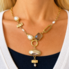 Golden Pearl Necklace