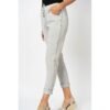 jegging-with-flower-lace-band-on-side (6) Grey Pant