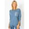 Sequin Pocket Top
