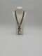 Blue Multi-Strand Beaded Necklace with Double Pendant