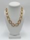 IMG_0674 Gold-Tone Oval Link Statement Necklace